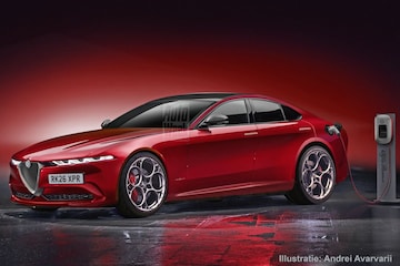 Alfa Romeo Giulia illustratie