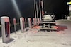 Tesla Model 3 Scandinavië Noorderlicht
