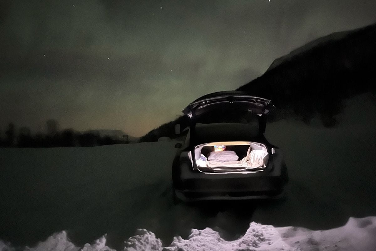Tesla Model 3 ScandinaviÃ« Noorderlicht