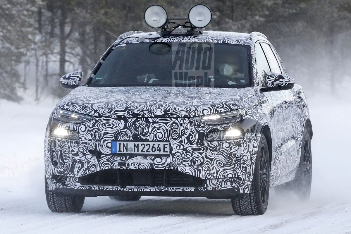 Audi Q5 E-tron Spyshots