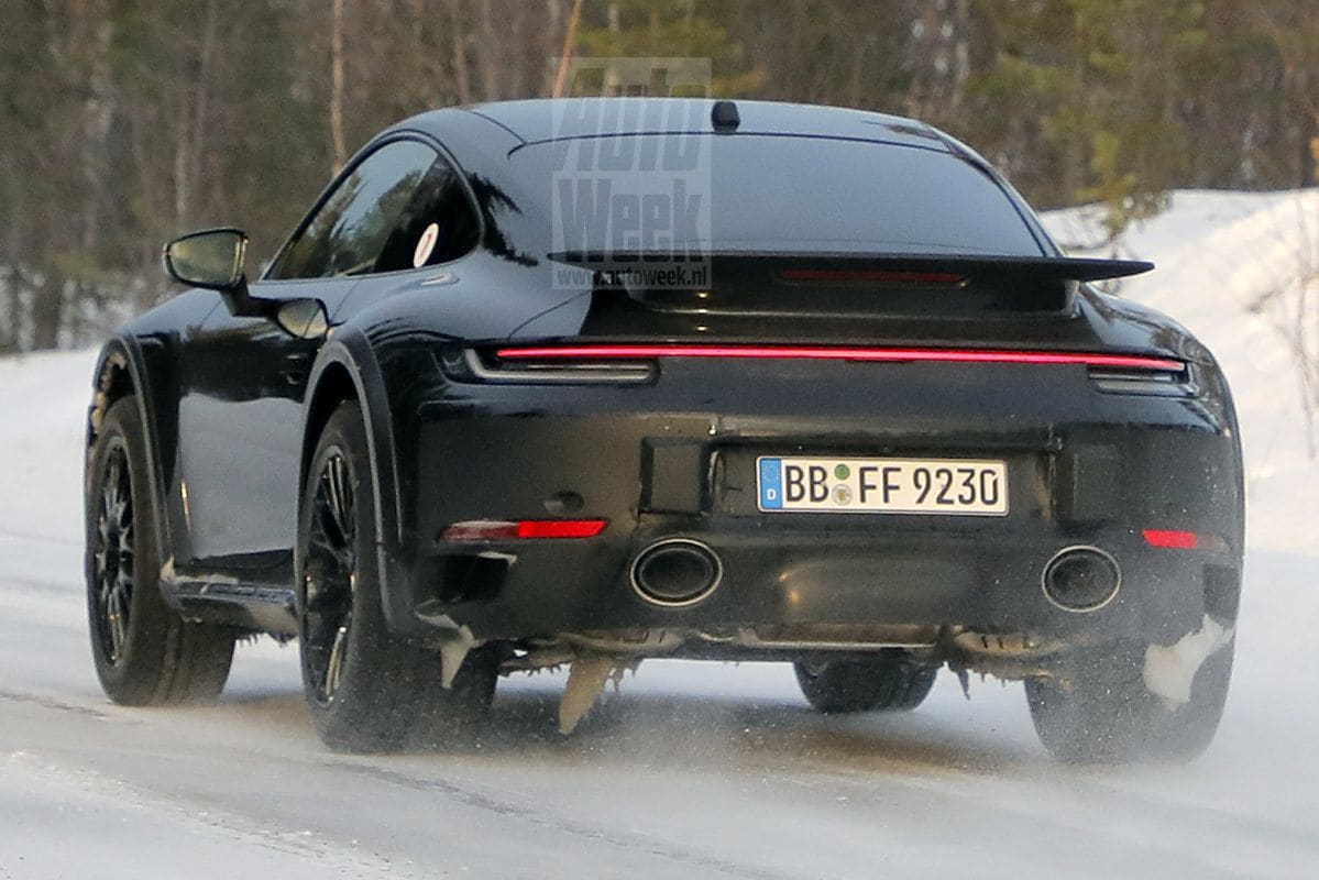 Porsche 911 Safari Spyshots