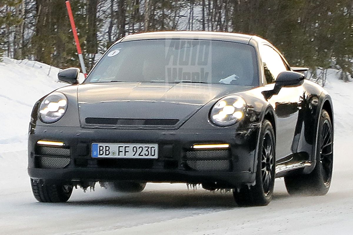 Porsche 911 Safari Spyshots