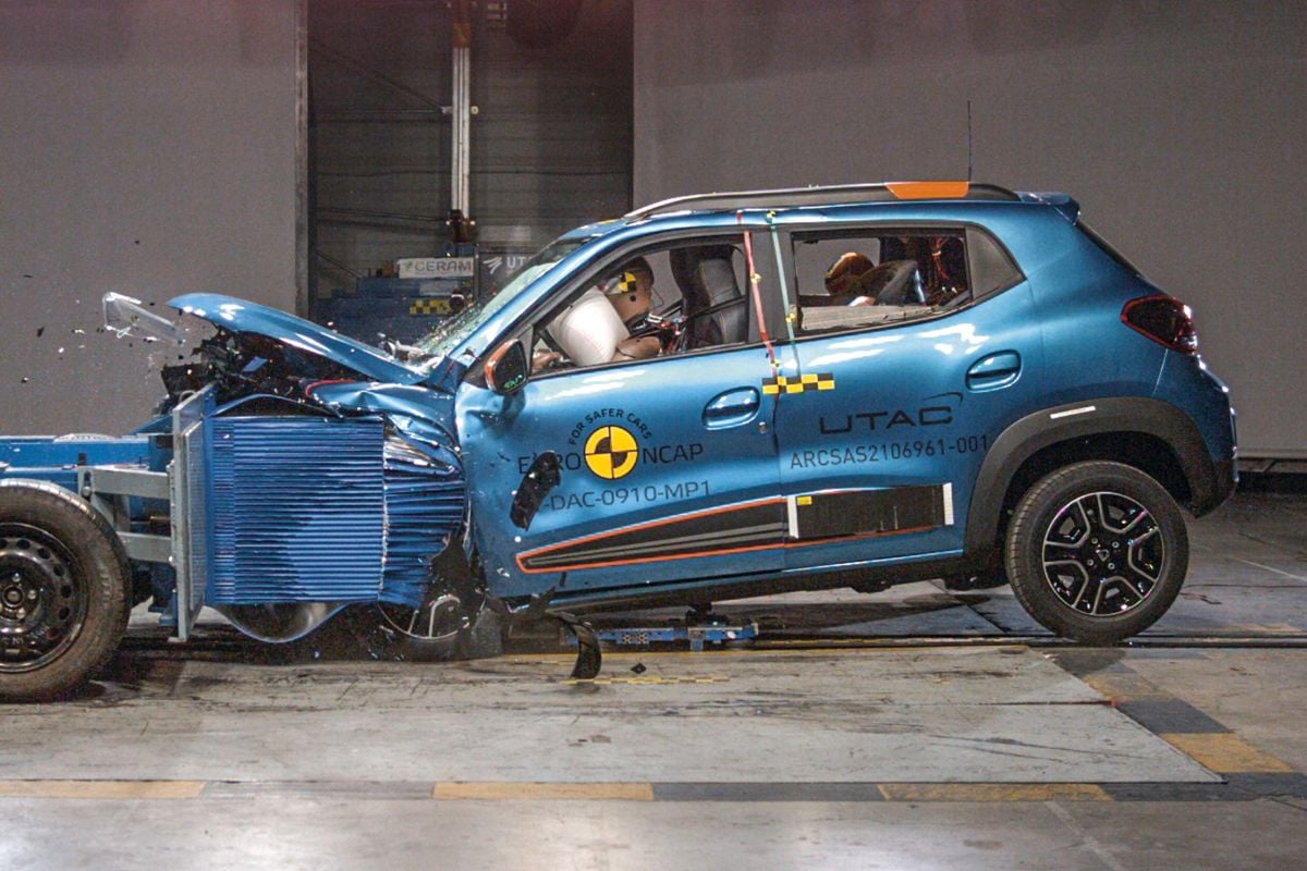 Dacia Spring crashtest