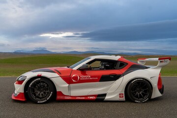 Toyota Supra autonome drift