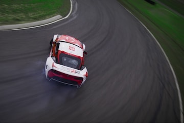 Toyota Supra autonome drift