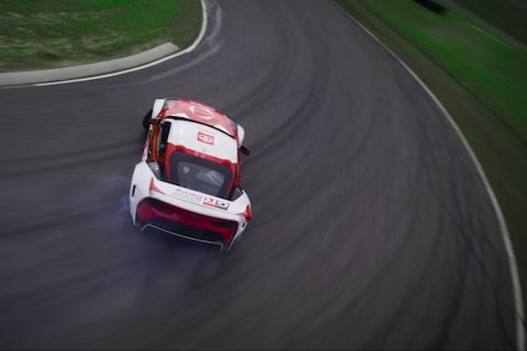 Video: Toyota Supra drift autonoom