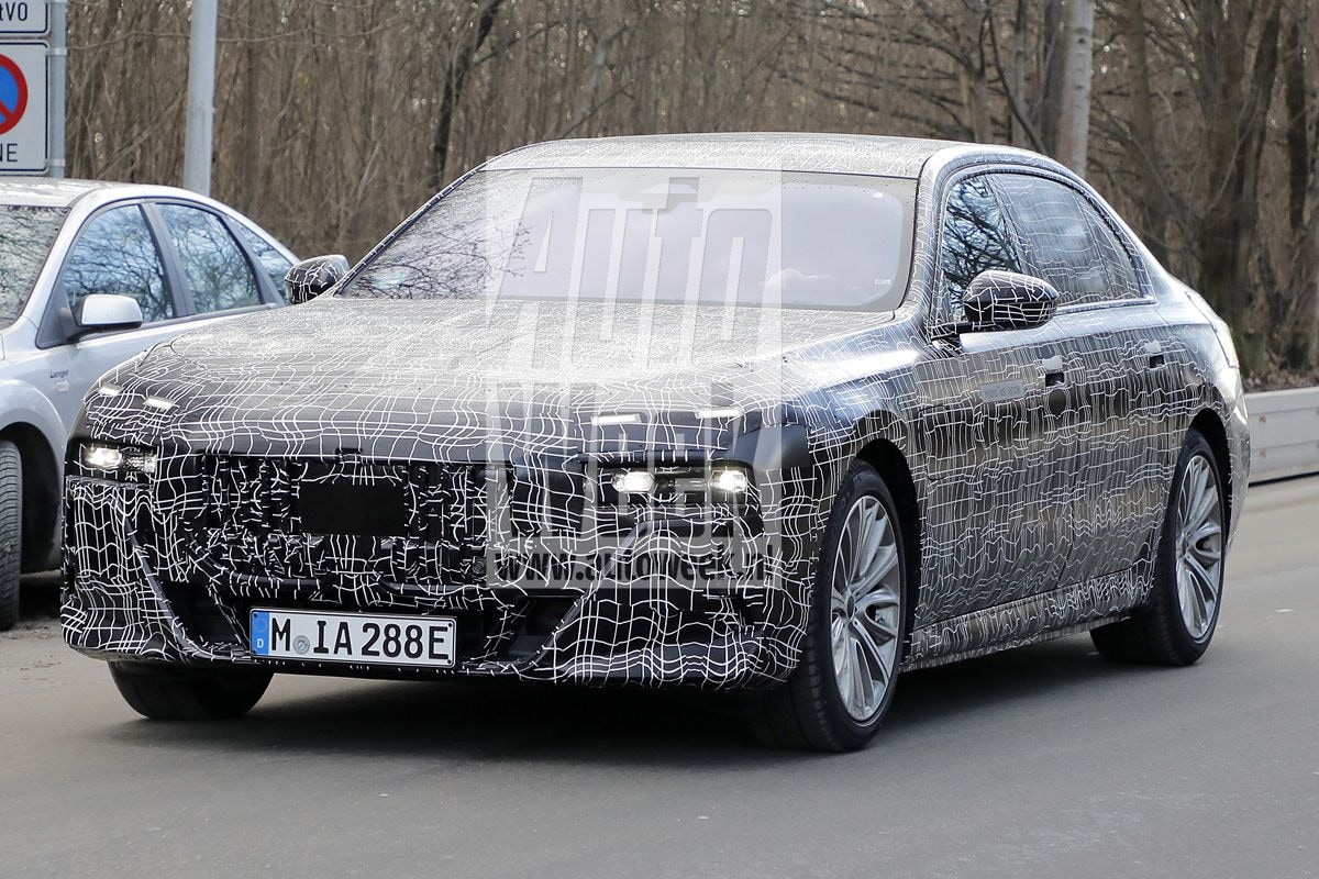 BMW 7-serie spyshots