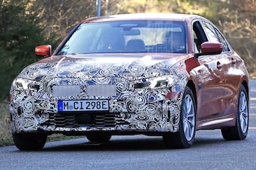 BMW 3-serie facelift spyshots
