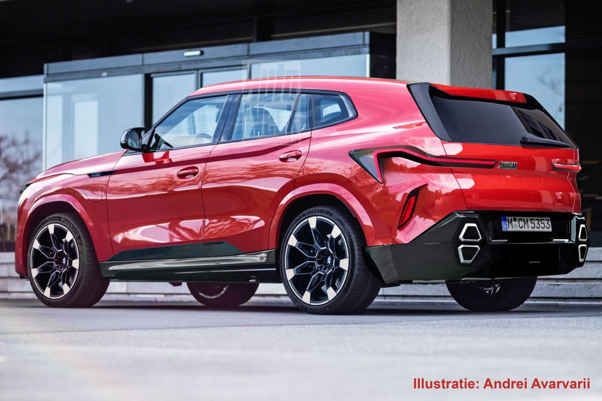 BMW XM illustratie