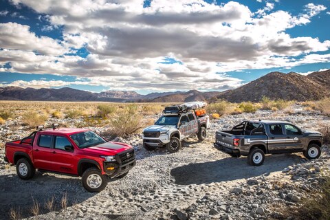 Nissan Frontier in drie avontuurlijke smaken
