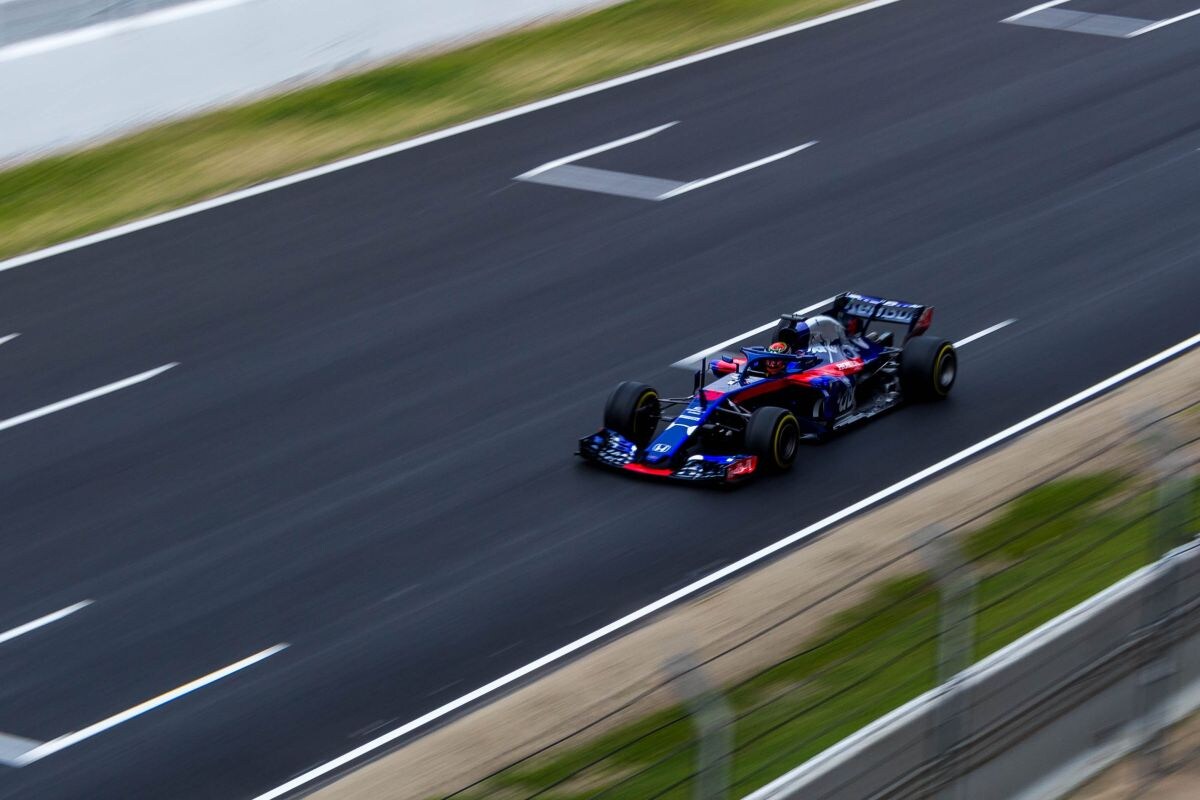 Circuit de Barcelona Catalunya F1 Red Bull Pablo Franco