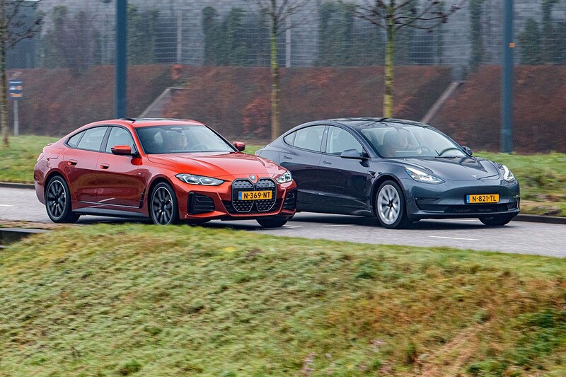 BMW i4 vs. Tesla Model 3