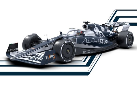 Red Bull-zusterteam AlphaTauri presenteert nieuwe F1-auto