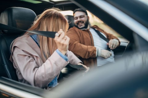 Mensen met overgewicht minder veilig in auto