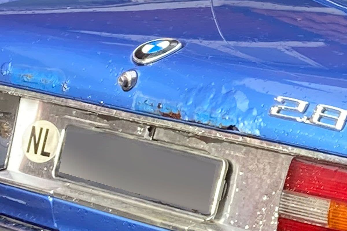 In het wild BMW 2800 (E3)