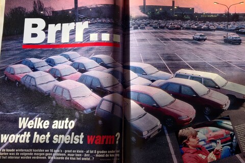 Welke auto wordt het snelst warm? - Uit de Oude Doos