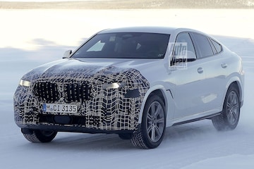 Spyshots BMW X6 facelift