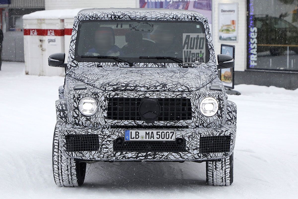 Spyshots Mercedes-Benz G-klasse en 4X4Â²