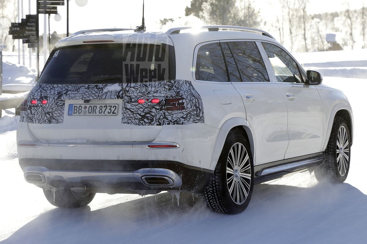 Mercedes-Maybach GLS Spyshots