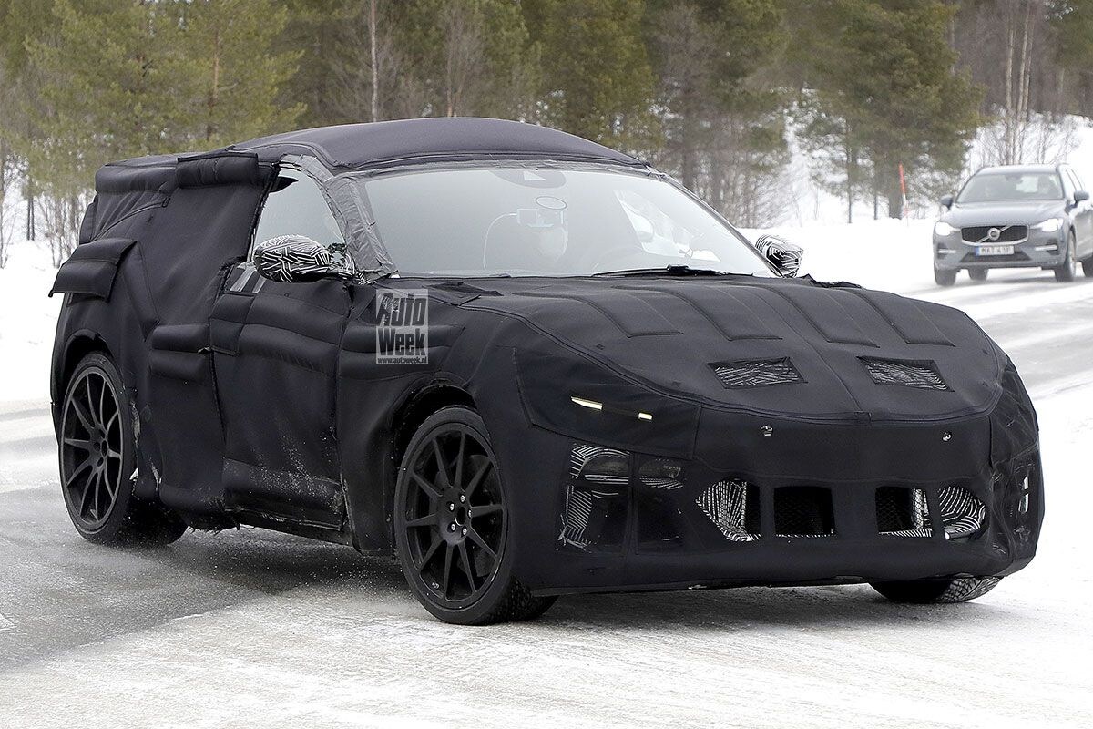 Ferrari Purosangue spyshots