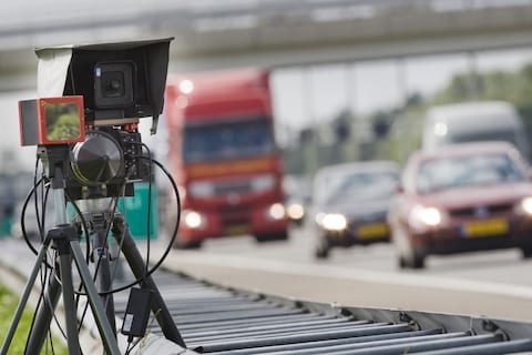 Vorig jaar half miljoen minder verkeersboetes uitgeschreven