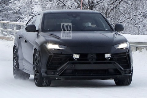 Lamborghini Urus Evo gesnapt zonder camouflage