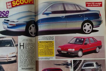 Renault Laguna illustraties 1992