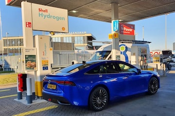 waterstof tanken Toyota Mirai