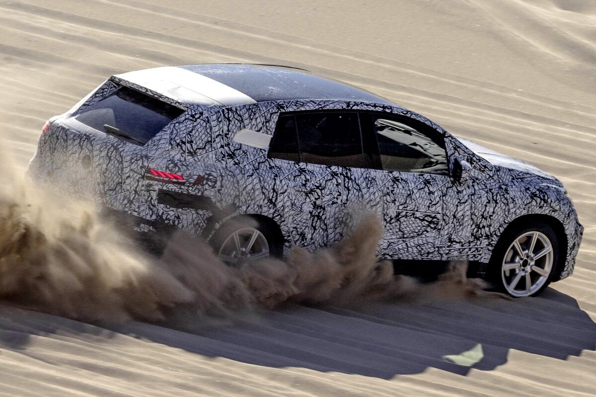 Mercedes-Benz EQS SUV Tuscaloosa Mercedes fabriek