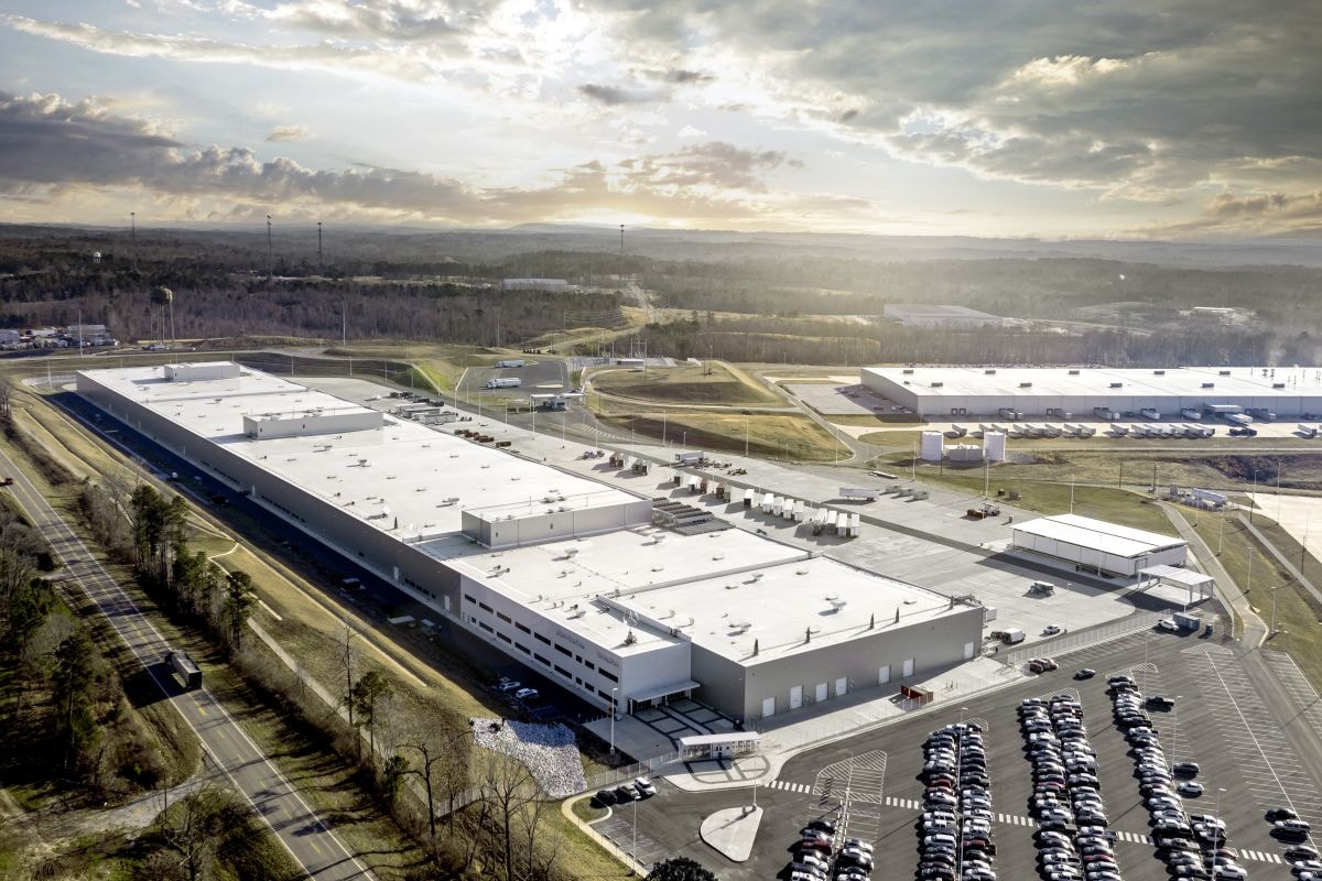 Mercedes-Benz EQS SUV Tuscaloosa Mercedes fabriek