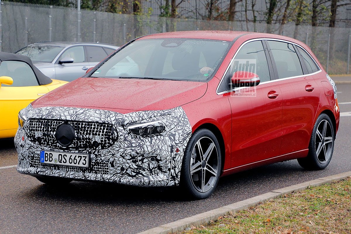 Spyshots Mercedes-Benz B-klasse