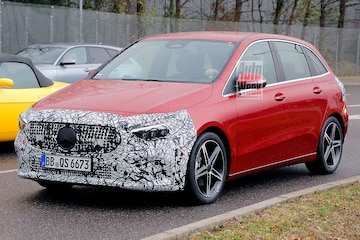 Spyshots Mercedes-Benz B-klasse