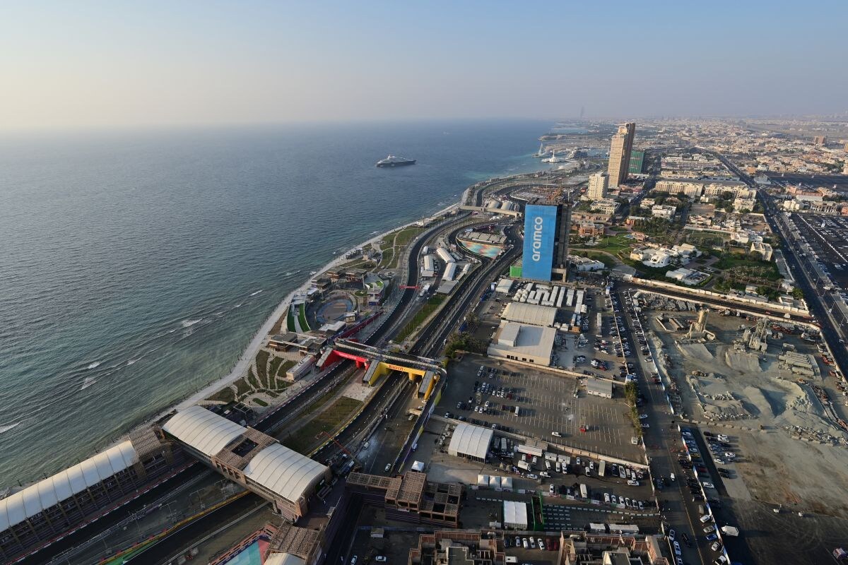 Jeddah Corniche Circuit - training dec 2021 - foto ANP