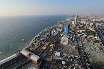 Jeddah Corniche Circuit - training dec 2021 - foto ANP