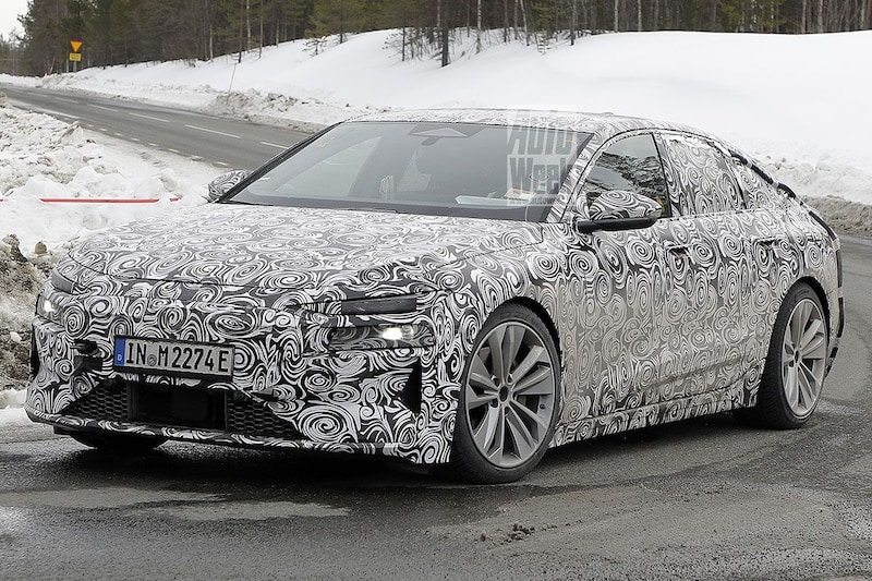 Spyshots Audi A6 e-tron