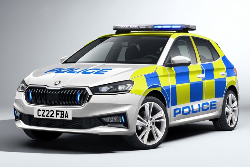 Skoda Fabia politie Verenigd Koninkrijk