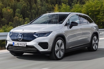 Mercedes-Benz EQE SUV illustratie Larson