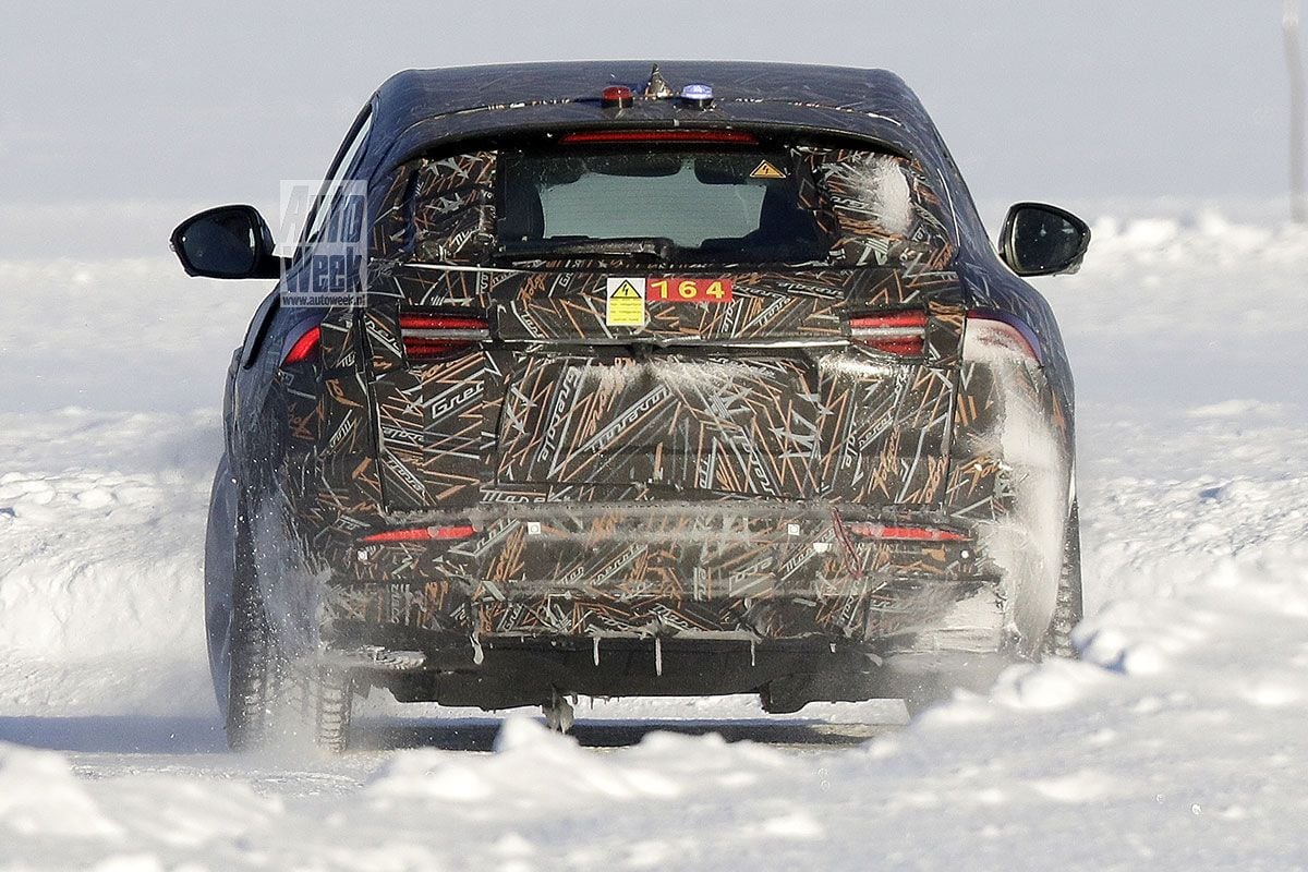 Spyshots Maserati Grecale Folgore