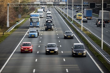 Snelweg, snelwegen, verkeer (ANP)