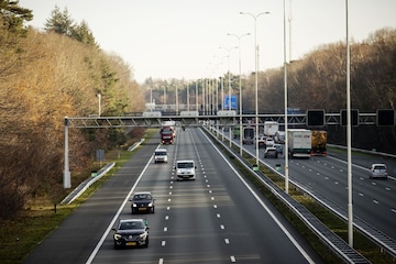 Snelweg, snelwegen, verkeer (ANP)