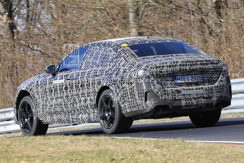 BMW M5 spyshots
