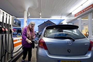 Tanken in Duitsland (ANP)