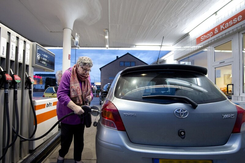 Tanken in Duitsland (ANP)