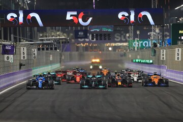 F1 Saudi-Arabië GP Jeddah (ANP)
