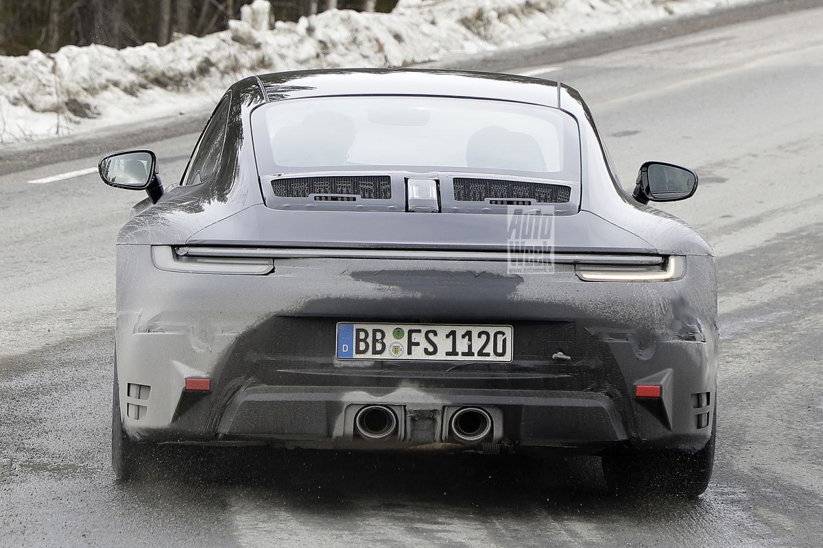 Porsche 911 facelift