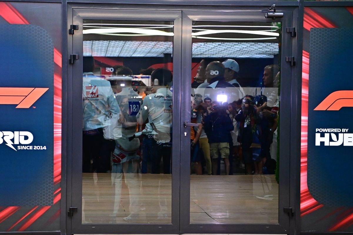 F1-coureurs in overleg in Jeddah (ANP)