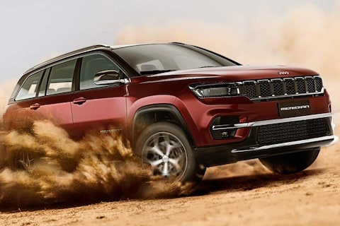 Jeep Meridian: offroadpret voor zeven