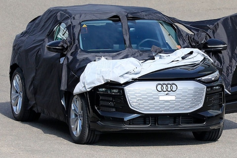 Audi Q6 e-tron al deels te zien