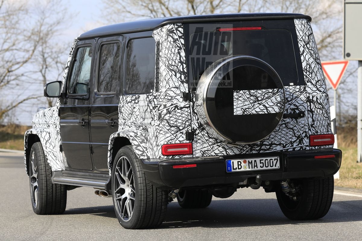 Mercedes-AMG G63 spyshots