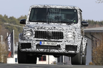 Mercedes-AMG G63 spyshots